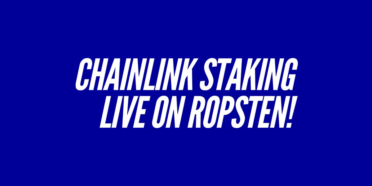 TheLinkMarine1's tweet image. @chainlink #staking now LIVE on the #ropsten network.
The team over at at @linkpoolio working hard - taking us one step closer to Stakeable, Scalable And Secure ChainLink Nodes #nodeoperator #link #ethereum #blockchain #eth #linkpool #progress #dlt
medium.com/linkpool/staki…