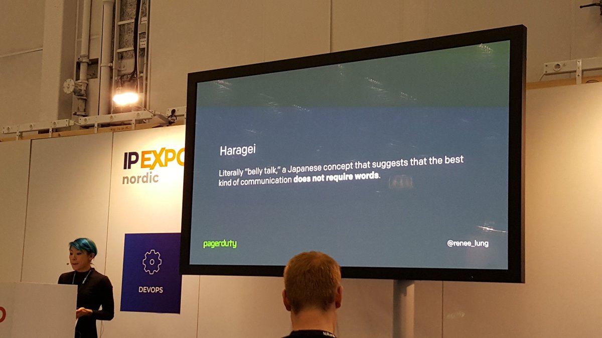 Super insipiring talk from <a href="/renee_lung/">Renee Lung</a> at @ipexponordic regarding coaching.
"advice is overrated"... listen more. Haragei!