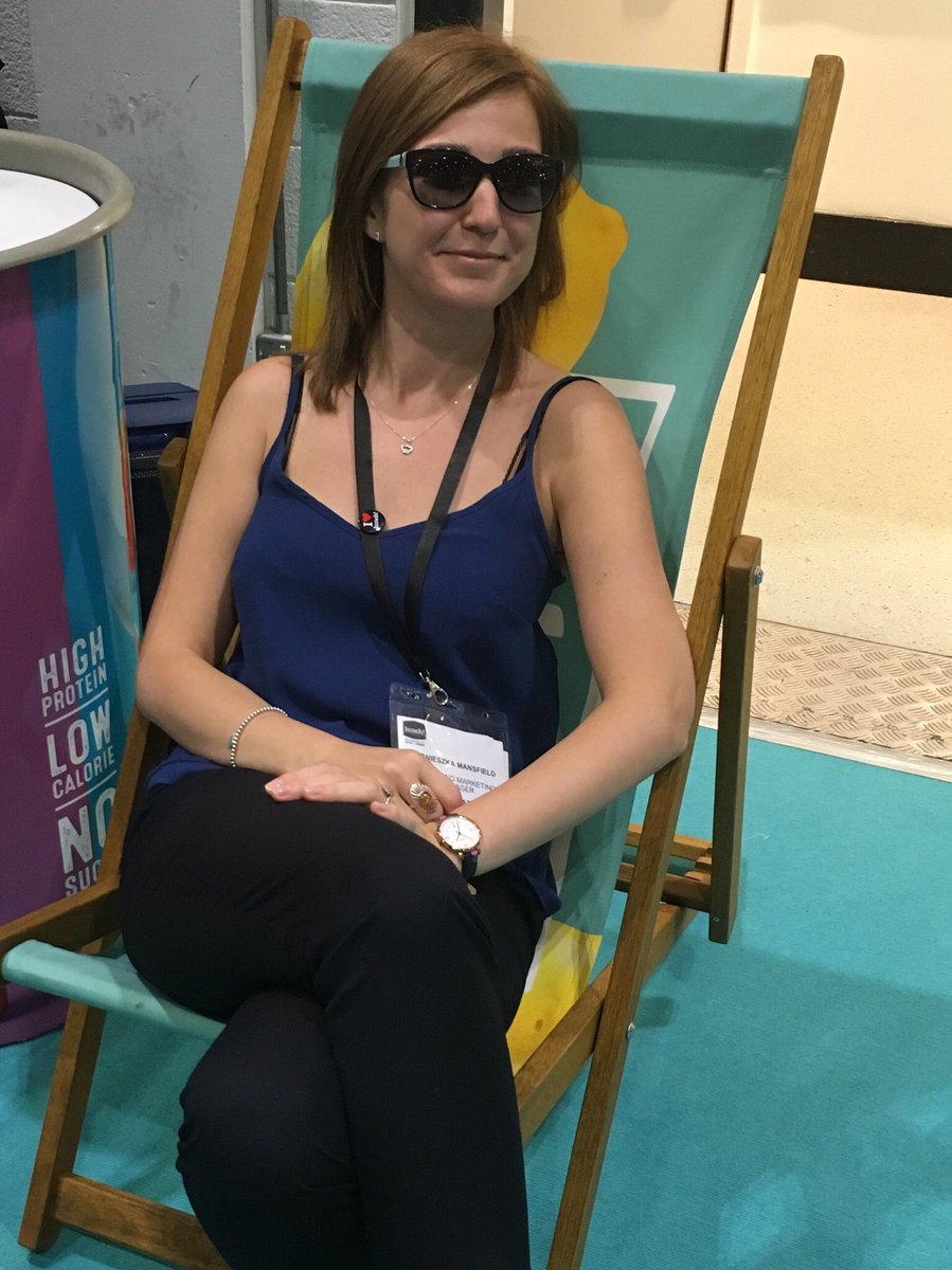 Ed is working hard, while Aga has a short break 🤣. Come to meet both of them at stand G81 <a href="/lunchexhibition/">lunch! 2024 - 18 & 19 Sept 2024</a> #birchwater #lunch18