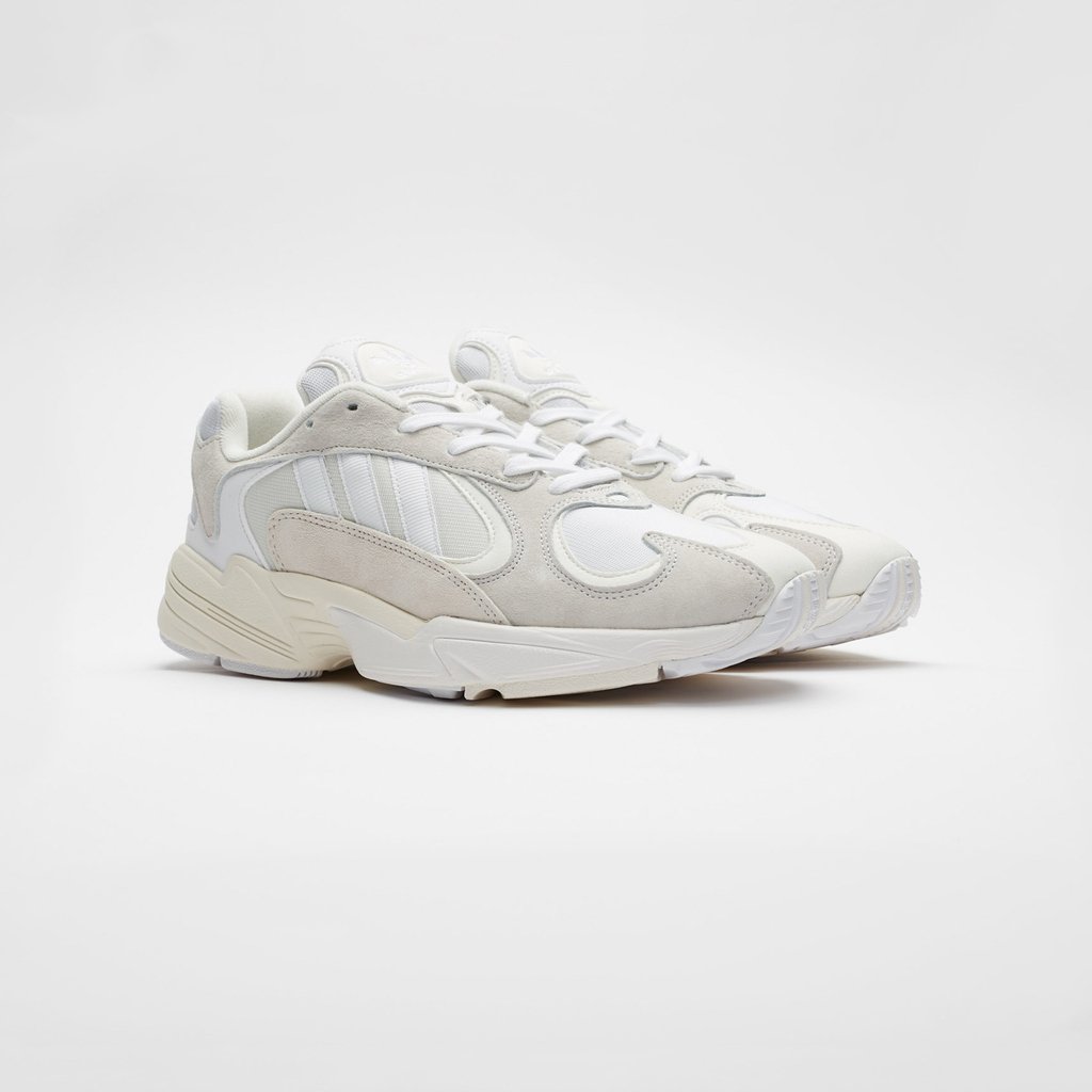 Like walking on a ☁️ - The adidas Yung 1 "Cloud White" is now available online bit.ly/2NwkOzR