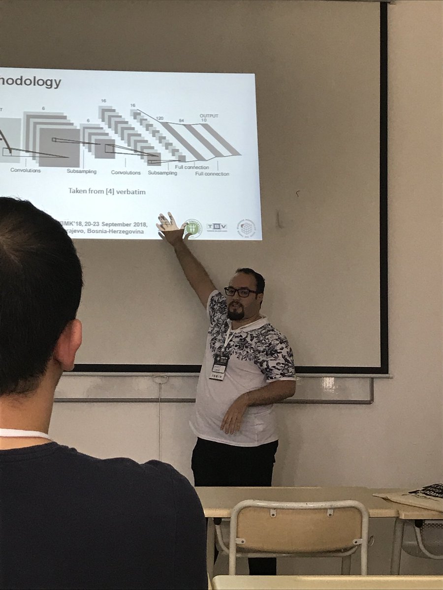 #ubmk2018 de <a href="/khas_mis/">KHAS_MIS</a> hem doktora hem lisans seviyesinde temsil ediliyor. Açılışı doktora öğrencimiz, bilgisayar yüksek mühendisi <a href="/AykutCayir34/">Aykut Çayır</a> yaptı.