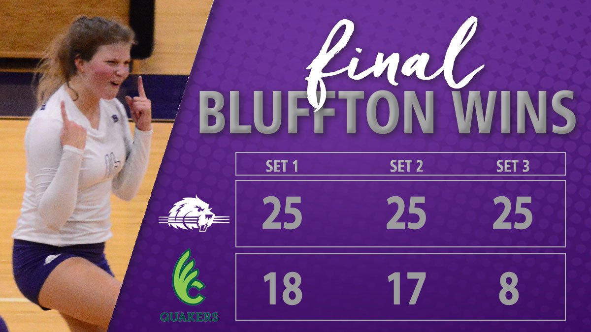 BeaverVB's tweet photo. ICYMI the Beavers dispatched the Wilmington Quakers last night in 3 sets! #Bcourageous https://t.co/rWvP52Xw1S