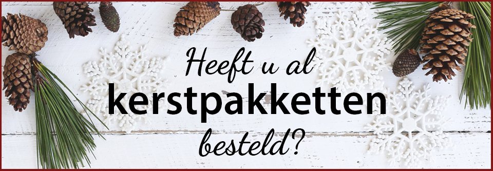 We zijn er weer helemaal klaar voor: Kerstpakketten 2018! Nu met verbeterde voorwaarden: Gratis verzending in Harderwijk, Ermelo en Putten! Kijk op: origineel-kerstpakket.nl!