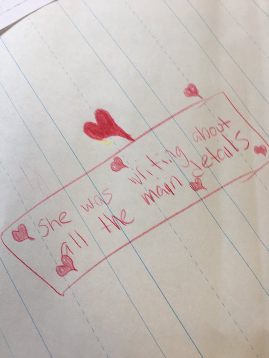 Tsandyhart's tweet photo. Studying others to see what writing about our books can look like. #opsedu #thinkingaboutreading https://t.co/Y1JvcHP4Zd