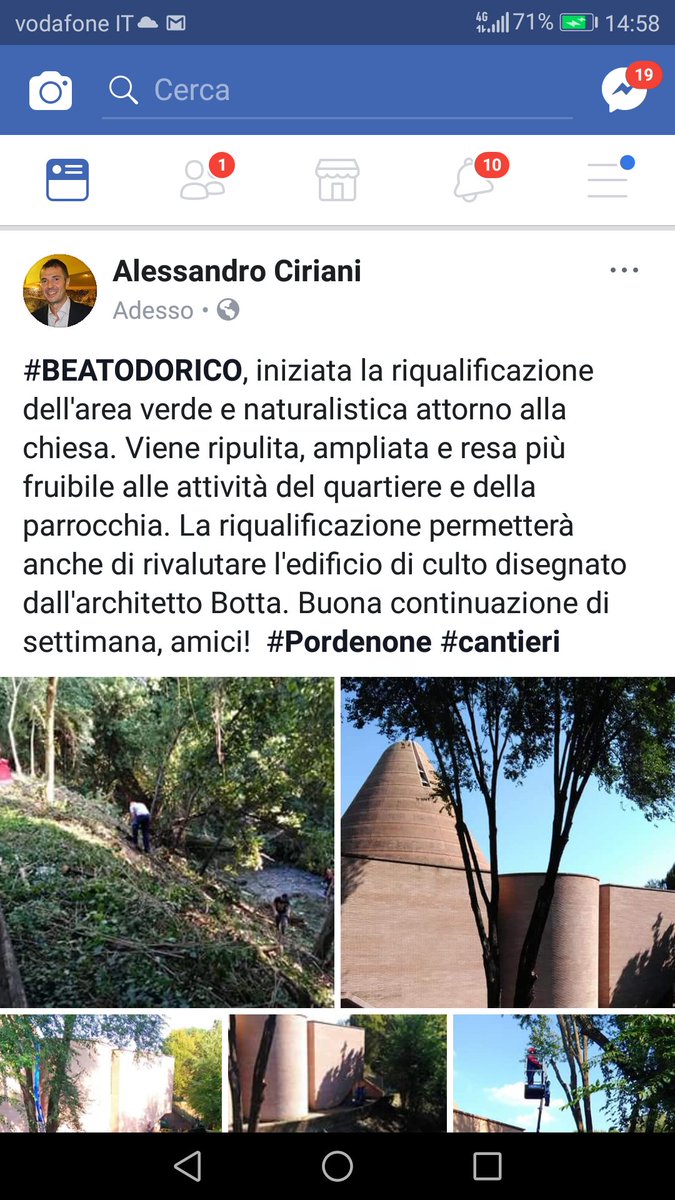 #BeatoOdorico, partita la riqualificazione dell'area verde e naturalistica attorno alla chiesa. Anche così si celebrano i 700 anni dal viaggio in Oriente del nostro illustre concittadino!