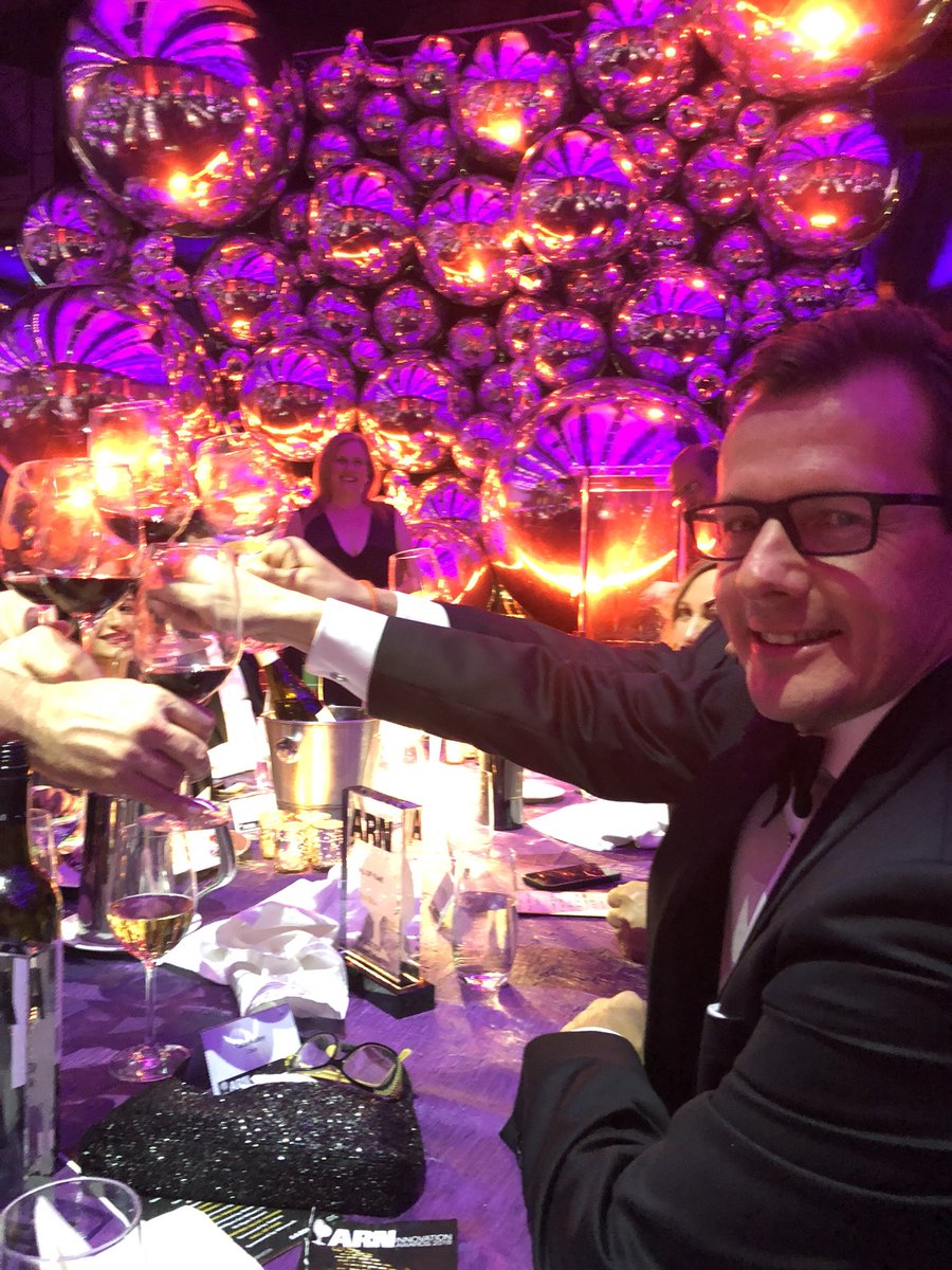 TaraKRidley's tweet photo. So proud to see my wonderful boss @kenboal inducted into the ARN Hall of Fame! Congratulations! #ARNAWARDS  #WeAreCisco  #LoveWhereYouWork  @CiscoANZ https://t.co/Vj1kGjTUQs