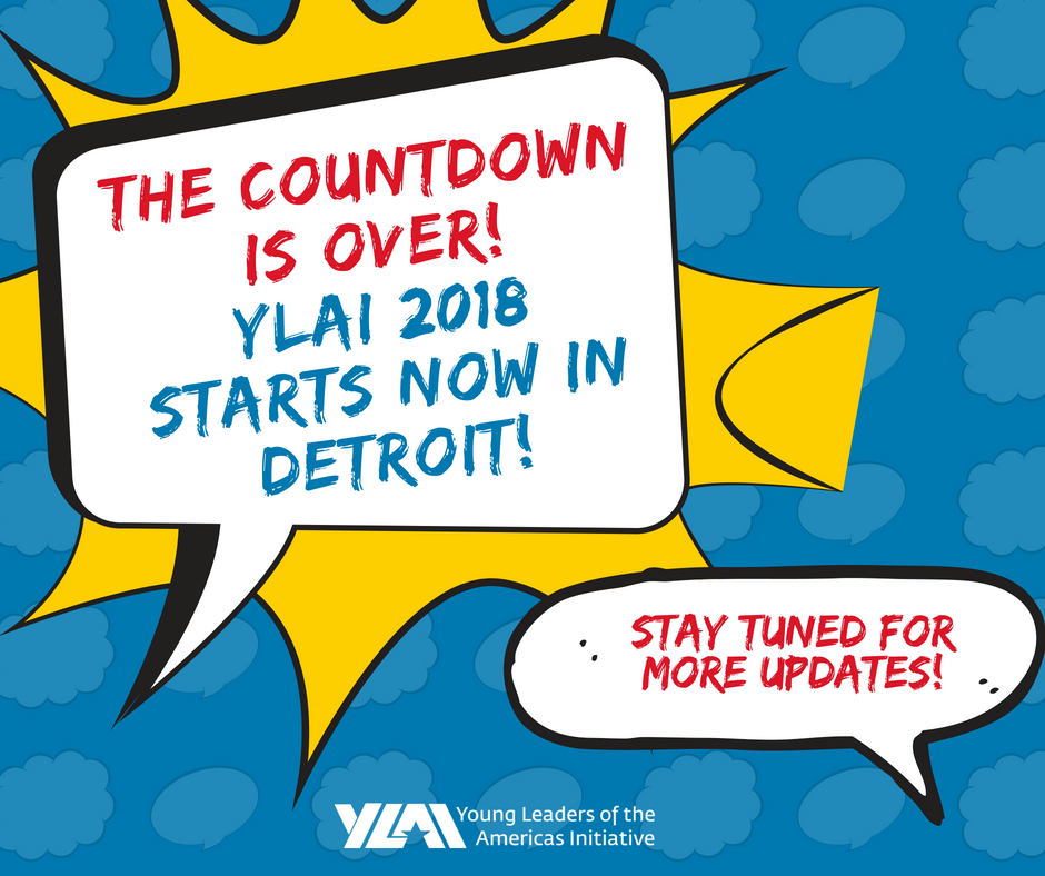 The countdown is over! @ExchangeProgramsAtState and @MeridianinternationalCenter are pleased to announce that YLAI 2018 starts now. 
Welcome to the #YLAI Launch!