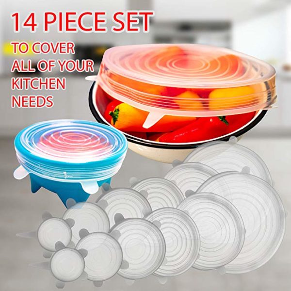 #SiliconeStretchLids 
#ReusableBowlCovers

Find here #Silicone Stretch-Lids and #Reusable Bowl-Covers at best price. Get best offer deal on sale 14 pc Set of Various Size cover. The biggest set silicone stretch lids available on #Amazon. Click here : bit.ly/2NtxBE4