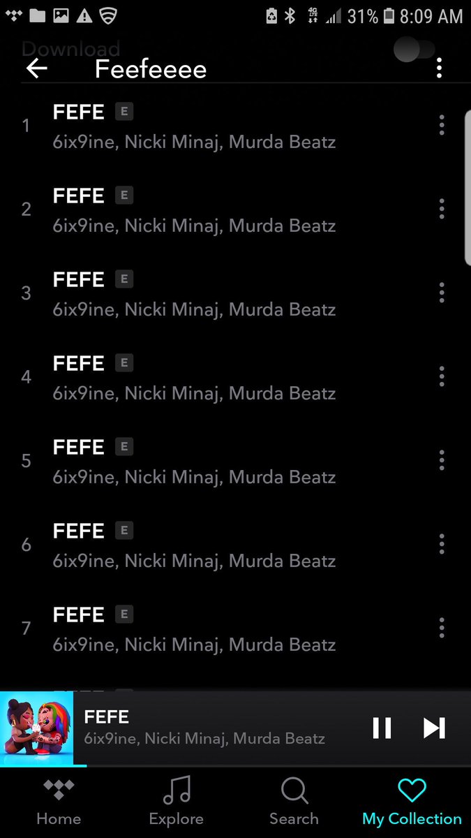 BExNickix's tweet photo. No other mood but this! LOYALTY to the #Queen @NICKIMINAJ and to the Barbz on the same page.
Fuck ! Everybody! Else!
#StreamFeFe #FEFE #FefeStreamingParty https://t.co/zjvtuFy25n
