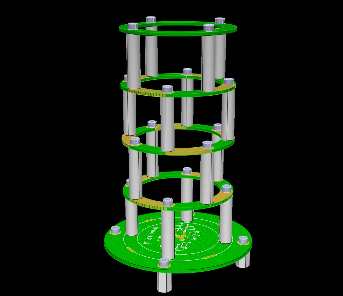 Need to try this SQFHA Standoffs Quadrifilar Helix Antenna.