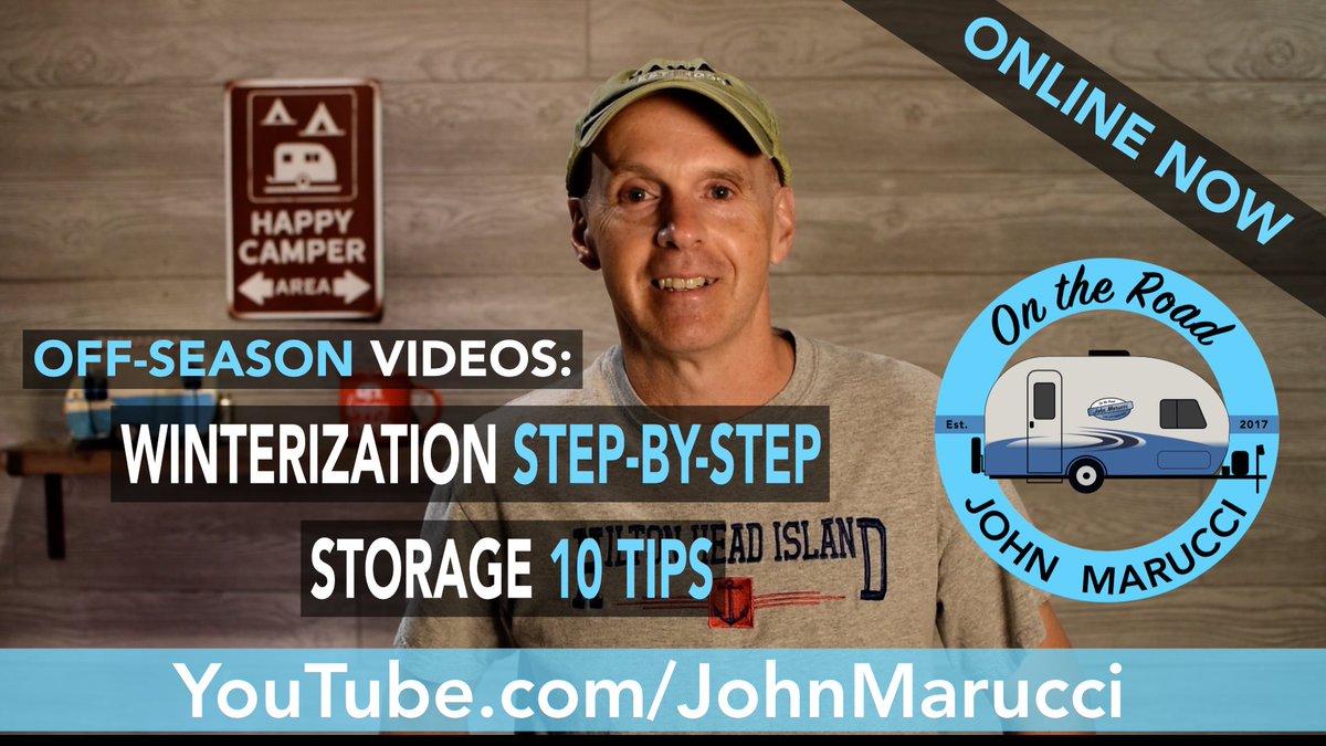 JohnMarucci's tweet image. If it is nearing the end of the 2018 camping season for you I have a couple videos on my YouTube channel that may help you with preping your R-Pod for off season storage. Thanks for watching! #rpod #rpod179 #rvwinterization  #rpodwinterization #rpodmaintenance #forestriverRV
