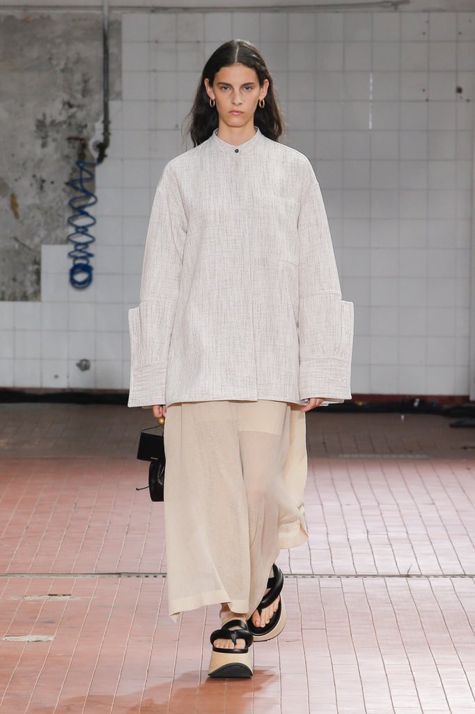 thestyledeskco's tweet image. #JilSander #MFW