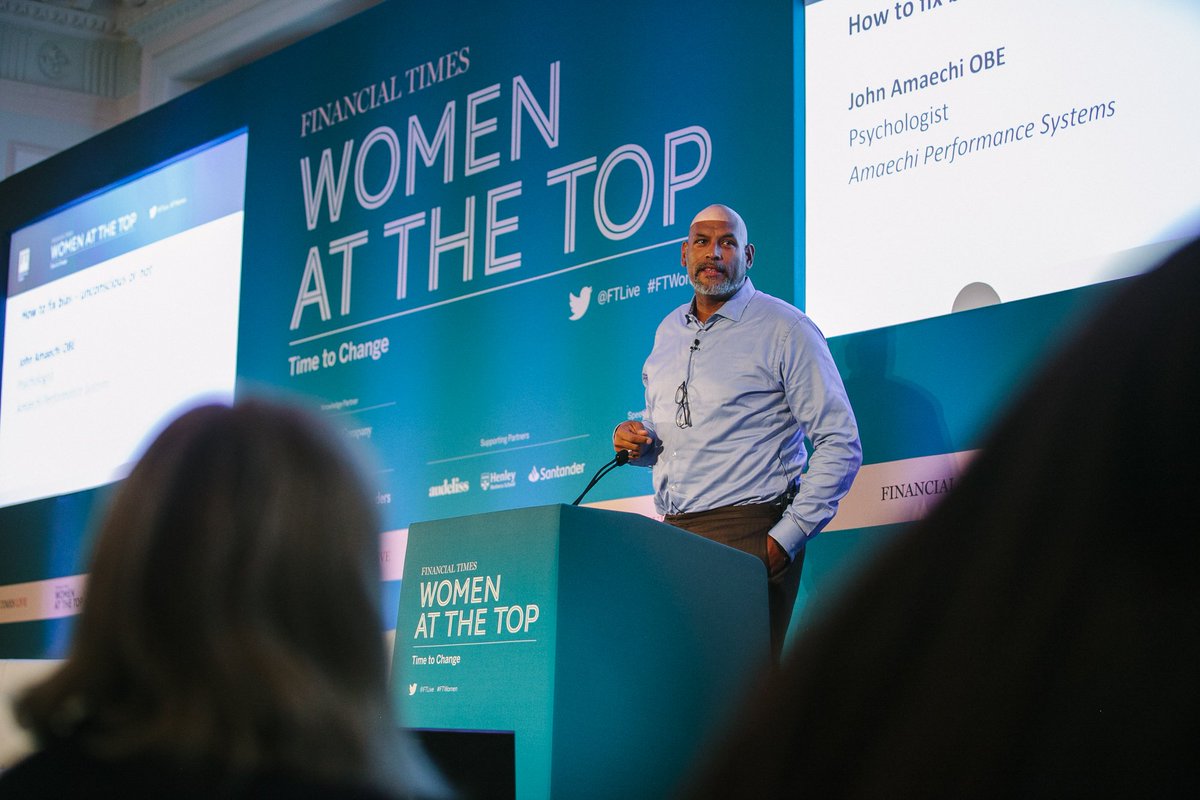 We are so focused on the big egregious stuff, and the big stuff is the easy stuff, says <a href="/JohnAmaechi/">John Amaechi OBE</a>. If we want to stop the visible transgressions at a systemic level, we need to focus on the difficult conversations on the day-to-day level. #FTWomen