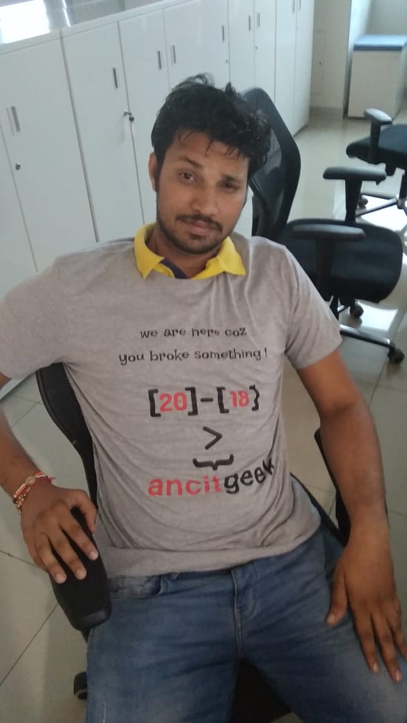 cmalai's tweet photo. ANCIT Engineers turn Models to prompt ANCIT Employee TShirts. https://t.co/yqbvwdjtBd