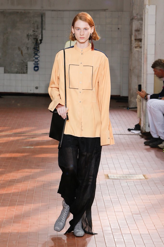 thestyledeskco's tweet image. #JilSander #MFW