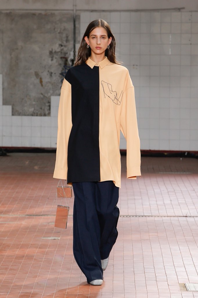 thestyledeskco's tweet image. #JilSander #MFW