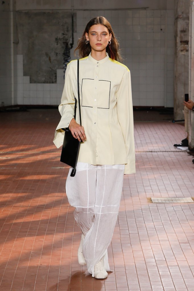 thestyledeskco's tweet image. #JilSander #MFW