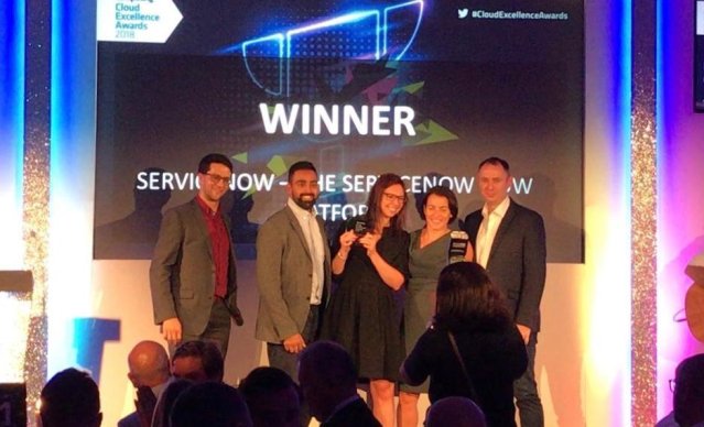 Fantastic evening with a great team! #awardwin #ServiceNow #VirginTrains @UP3uk @virgintrains @computing_news @ServiceNow_EMEA @ruthweatherall @barj83 @TaffUnderwood bit.ly/2xscf01