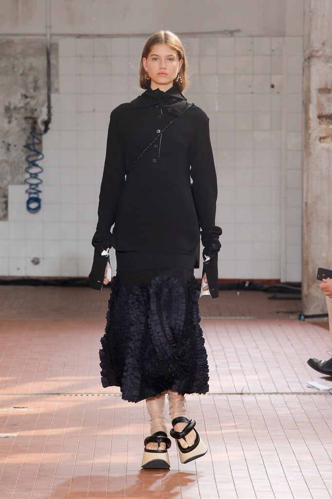 thestyledeskco's tweet image. #JilSander #MFW
