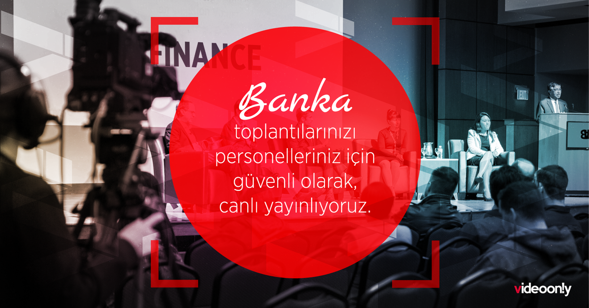 Eğitimler, Çeyrek Toplantıları, İç İletişim Faaliyetleri, Etkinlik Yayınları Ve Daha Fazlası Videoonly' de. / Trainings, Quarter Meetings, Internal Communication Events, Event Streaming and more.. In Videoonly! #bankacilik #ceyrektoplantisi
 #kurumsaliletisim #finans #canliyayin