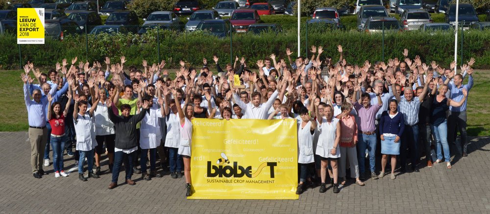 Leeuw van de Export 2018 erkent Biobest als duurzame exportkampioen! #LvdE2018 <a href="/GeertBourgeois/">Geert Bourgeois</a> @FlandersTrade 
biobestgroup.com/nl/nieuws/leeu…