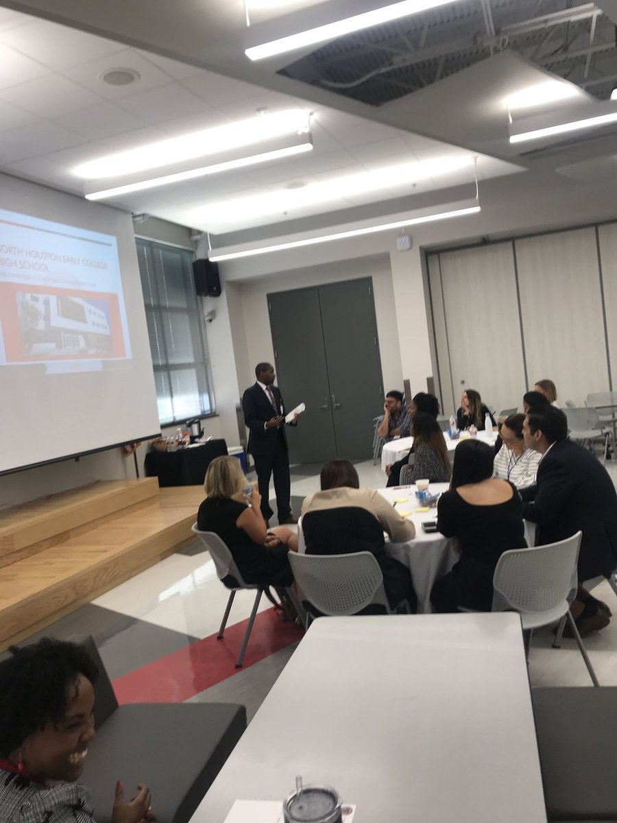 Mattryanweaver's tweet photo. Welcome IDEA’s College Success Leadership Team.  @HISD_NHECHS https://t.co/E20LQIz2wf