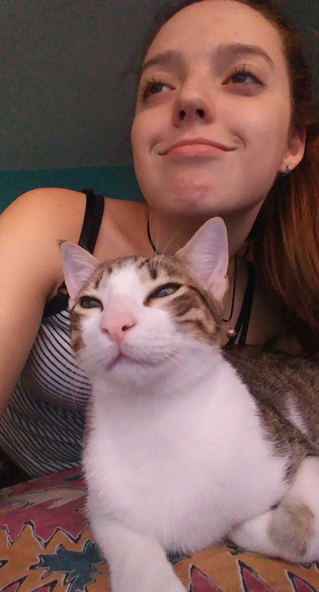 Sandrapm99's tweet photo. Me encanta hacerme fotos imitando lo que hace mi gato: https://t.co/ENRSlGVgda