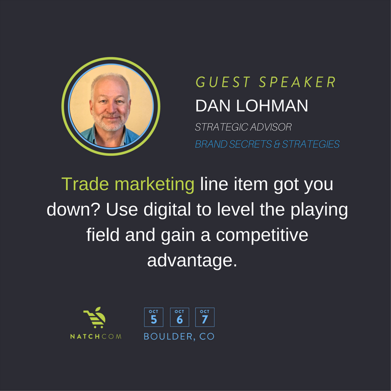 NatchCom's tweet image. Super excited to have @CMS4CPG join us at NatchCom this year! Dan's sharing ways to use digital strategies to maximize #ROI. Check out the full list of speakers here: natchcom.com/speakers/