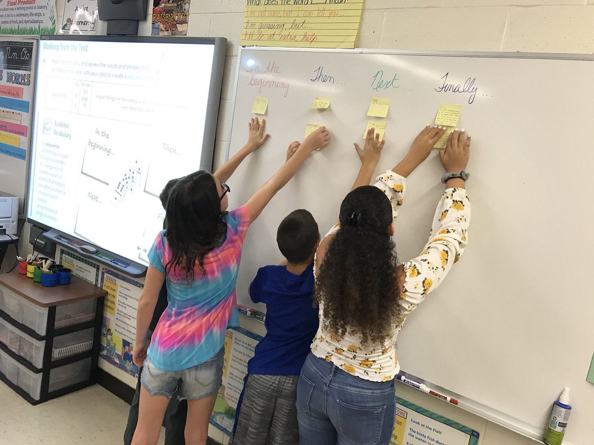 ManningTechTalk's tweet photo. Sequencing events in โThe Circuitโ with supporting details using setting, conflict, and dialogue. #cooperativelearning #gosmithtown @SmithtownCSD @SCSD_GMS @Tinamang2 https://t.co/oIUisItNRZ