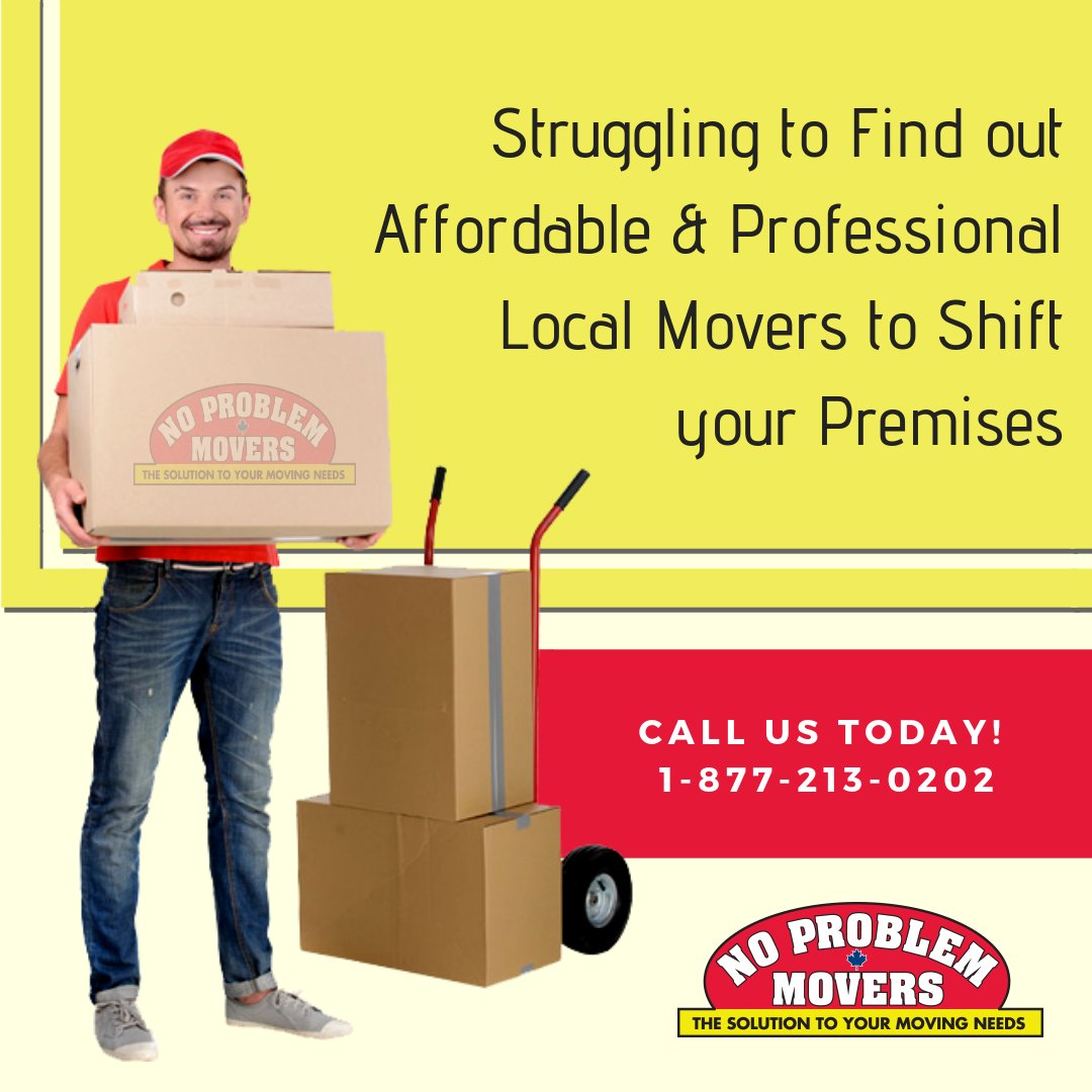 NoProblemMovers's tweet image. Struggling to Find out Affordable &amp;amp; Professional Local #movers to Shift your Premises. 

NoProblemMovers is at Your Fingertips. Call us Today! 1-877-213-0202

#housemovingcompanies #housemovingtips #housemovingtime #moverstoronto #torontomovers #torontomovingcompany #bestmovers