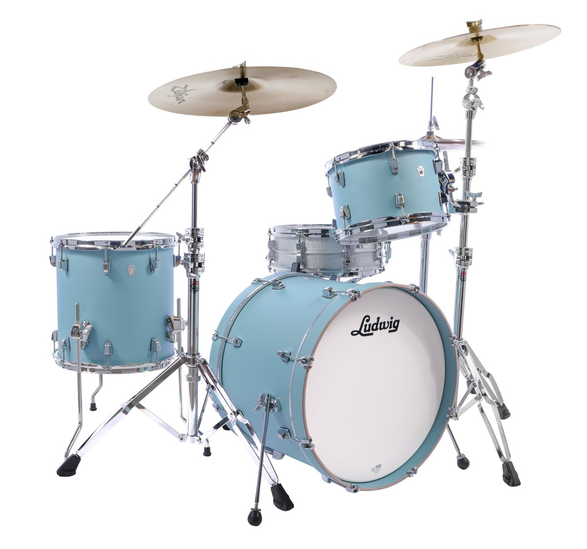 Rattleanddrum's tweet photo. Just over 1 Week until @theukdrumshow, so here's a little peek at what we will be at the show. First is the new @LudwigDrums_UK Neusonic kit. USA made drums for the working professional. Come get close up with these kits &amp; look at how great they really are! 🥁 @ActiveMusicDist https://t.co/IRZYMCwi0i