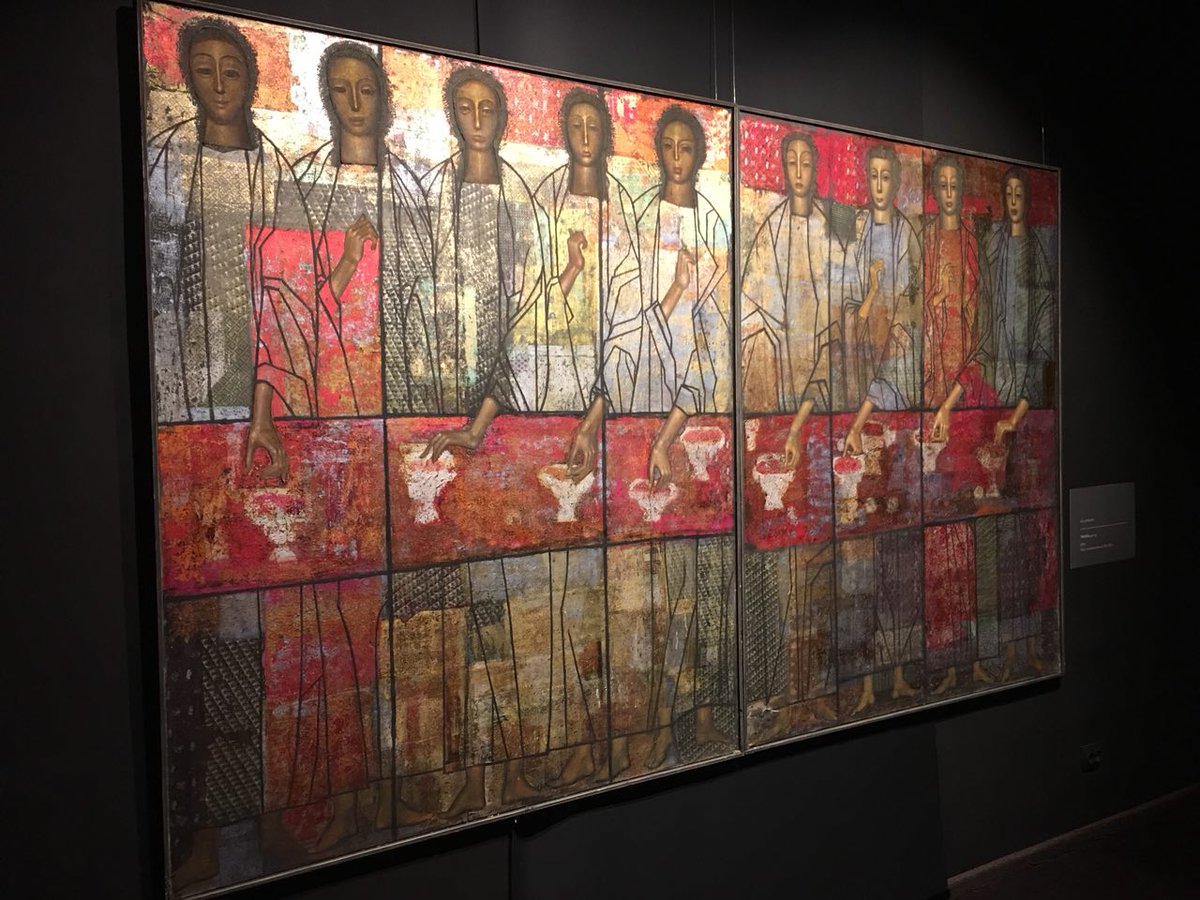 museumru's tweet photo. в Музейном центре Палаты работает уникальная #выставка художника Анатолия Шурыгина "Вне традиций" ( г. Владимир)
«Многие годы мной разрабатывалась новая технология, её я называю металложивопись. Эта технология по своим качествам очень близка к декоративным эффектам русской иконы https://t.co/RRCKTik6S9