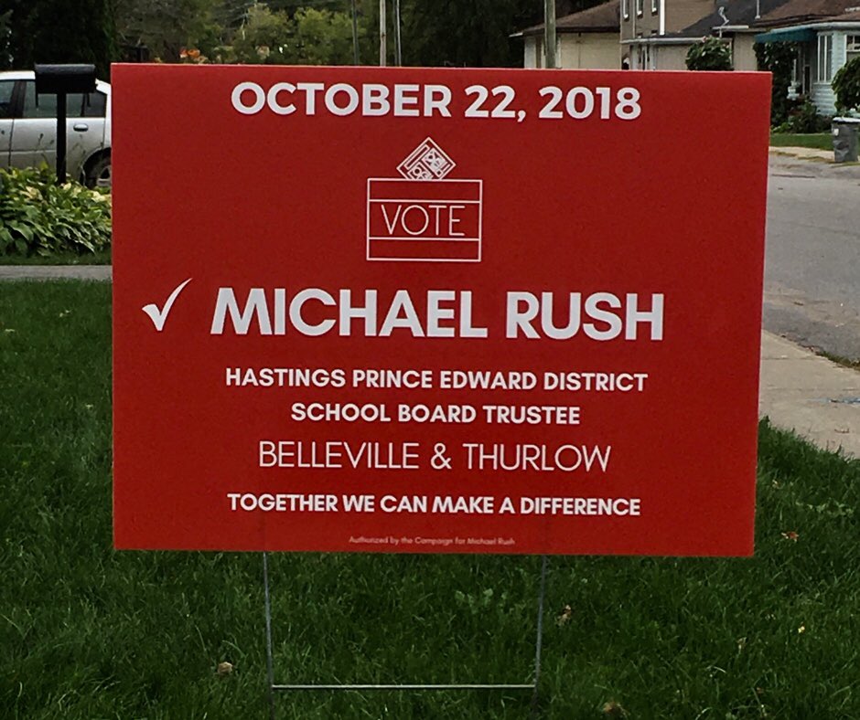 mrush4hpedsb's tweet photo. On October 22nd 2018 Belleville/Thurlow voters will have the opportunity to choose a voice to represent them to make much needed changes at the board table and within HPEDSB system itself. Please make sure you vote; we are ready! https://t.co/MjgwII0S91