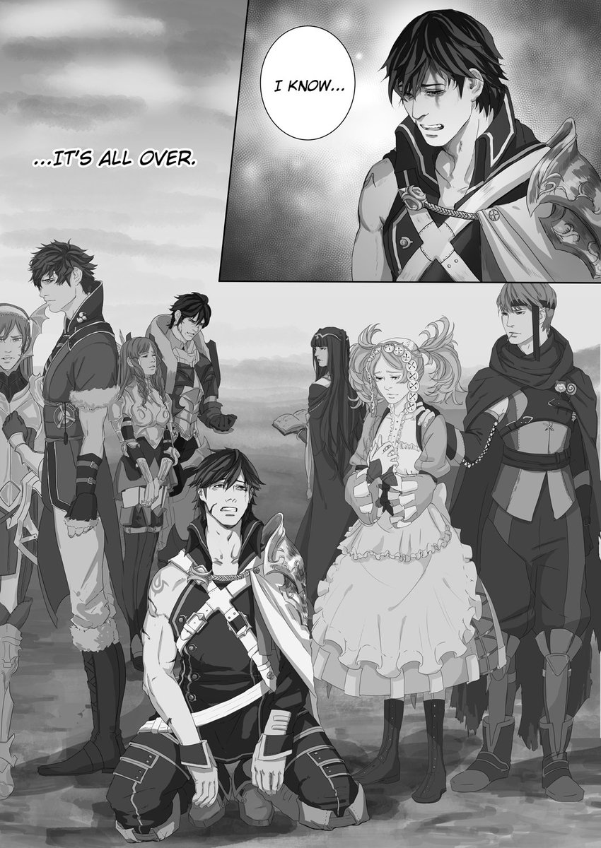 I started this Chrobin comic half a year ago and only got around to finish it now so it's a bit older ;v; Please enjoy nevertheless! I've really enjoyed awakening so much!