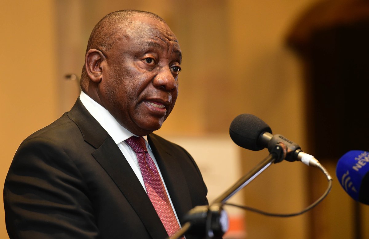 GovernmentZA's tweet photo. At 10h00 President @CyrilRamaphosa announces measures to stimulate South African #economy https://t.co/1q90NwWoFf https://t.co/NTH5bOjylQ