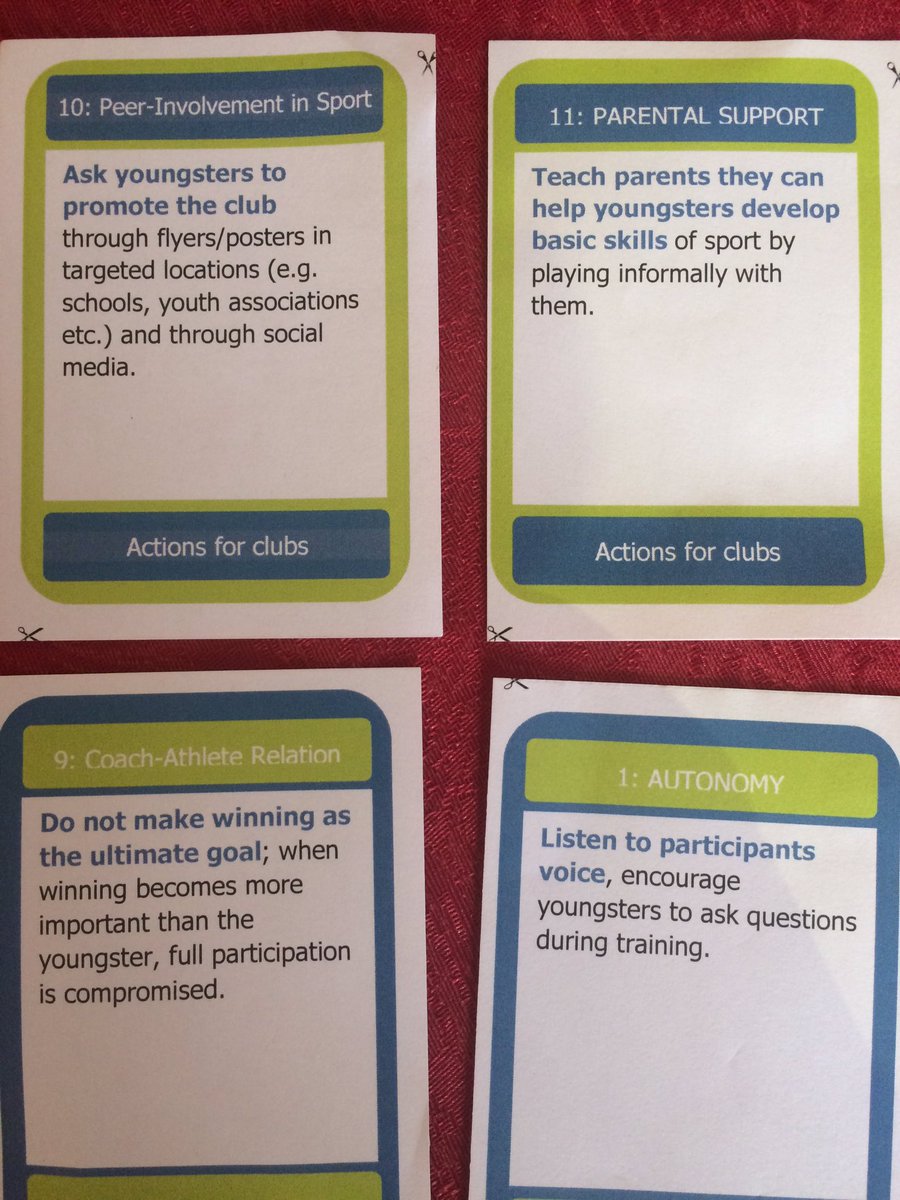 JoeyJMurphy's tweet image. Some of the top actions selected to #keepyoungstersinvolved ! These were selected from one of the discussions with some of the coaches, tutors and young experts attending yesterday's national meeting @sportireland @KCsportnl @plionk