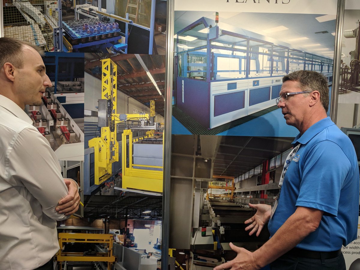 PRECISION_PPE's tweet photo. We're the only American company exhibiting at this show and we have made quite a name for ourselves in the UK! 

Thank you @SurfaceWorldMag for hosting this show!⭐

#ReeltoReel #Plating #SurfaceWorldLive2018  #Manufacturing #Tradeshow #international #UK #Birmingham #England https://t.co/suEBeelCh4