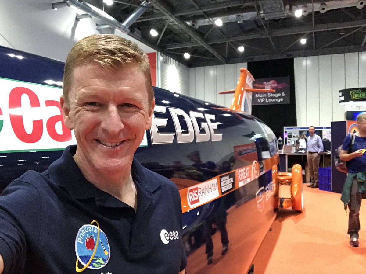 Thanks to all <a href="/newscilive/">New Scientist Live</a> for a fantastic morning. Loved the discussion with <a href="/wildrnics/">Nics Wetherill</a> <a href="/MillardWill/">Will Millard</a> &amp; <a href="/valeriejamieson/">Valerie Jamieson</a>. Brilliant meeting so many young people passionate about #STEM
PS: @BLOODHOUND_SSC if Andy needs a backup driver...just sayin’