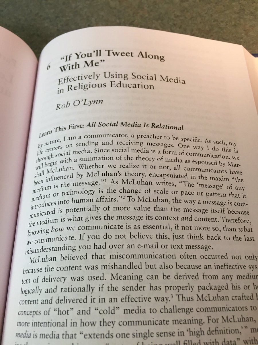 @johnhiltoniii @routledgebooks Look what was in my mailbox when I returned from my week teaching abroad! Honored to have been included alongside some great tech/religion thinkers. #edtech #teachingreligion