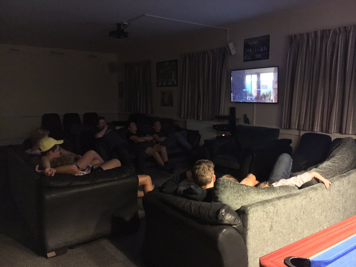 framkerrison's tweet photo. Relaxing after a hard day’s graft & the boys are watching the new @Channel4 new social experiment/reality TV show #TheCircle. Favourite quote? “Sir, this has genuinely made me think about what I and other people put online” #makingyouthink #besafeonline #KerrisonTogetherness 💙 https://t.co/OFiVbZBX31