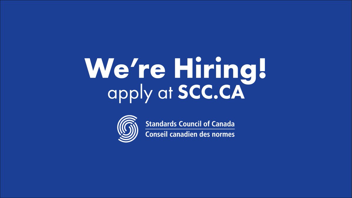 Standards Council (StandardsCanada) Twitter