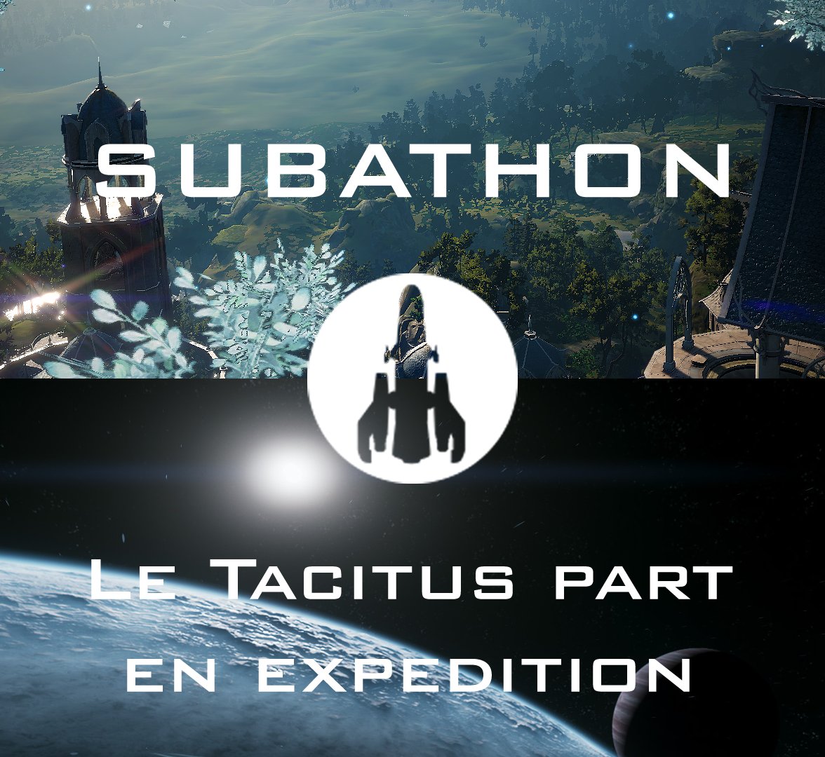 A 18h ce soir, le Tacitus décolle pour son premier #Subathon , ce sera mon dernier stream avant mon départ aux U.S, même si les streams continueront là-bas !

Merci à <a href="/KraynJV/">Krayn</a> qui a inspiré le concept !

#StarCitizen #BlackDesertOnline #24h #twitch #Stream
