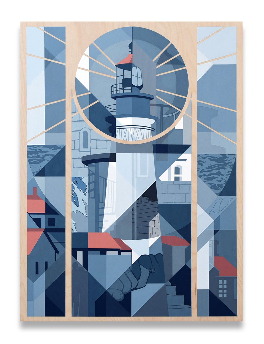 'Portland Head Lighthouse' 22'x30', Acrylic painting on cradled birch panel. 

#ericpause #art #painting #portlandheadlight #lighthouse