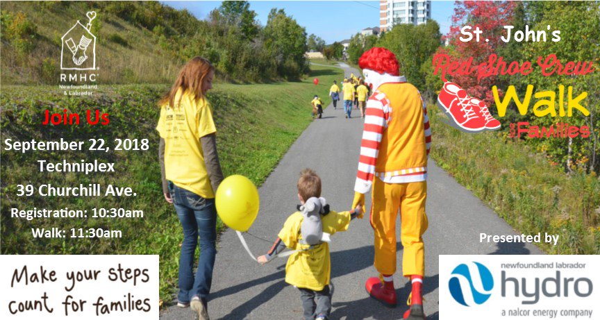 OURHOUSENL's tweet photo. IMPORTANT: St. John’s Red Shoe Crew-Walk for Families - Saturday September 22nd – location will now be the TECHNIPLEX, 39 Churchill Avenue, St. John’s. Registration starts at 10:30am. https://t.co/9e5IOKZWbq  See you there!! https://t.co/W2QmkULlWY