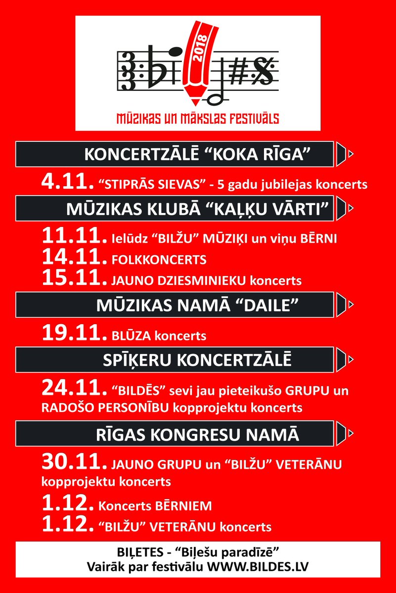 Festivāls BILDES tweet media