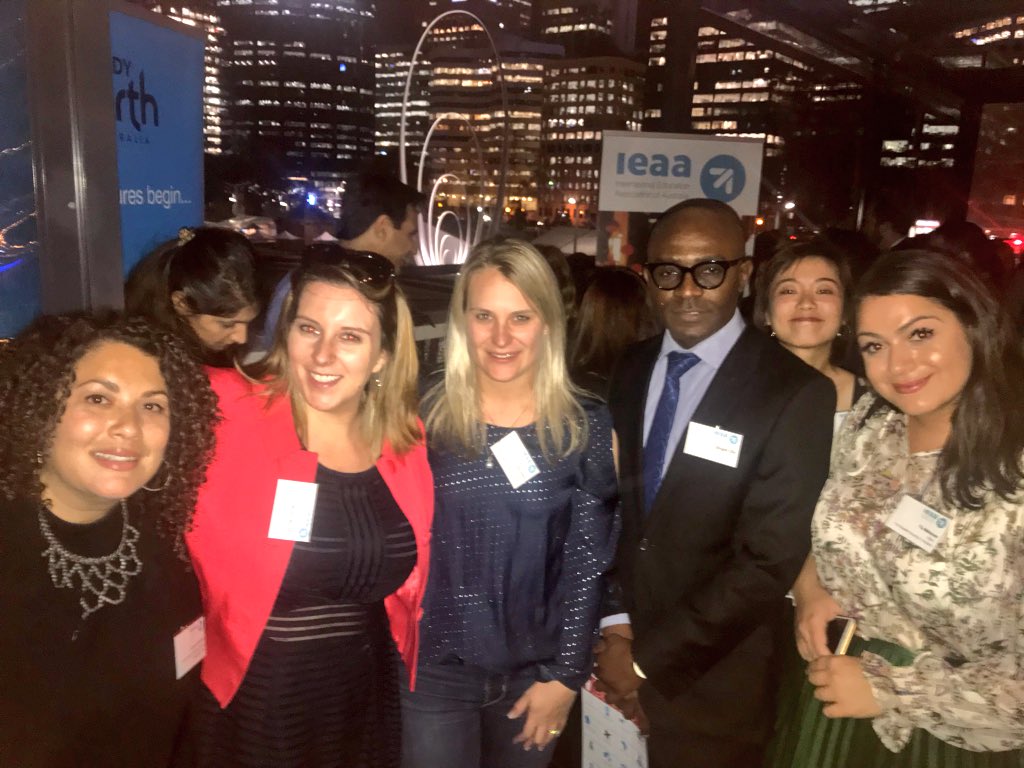 Meganaam's tweet photo. Some of the beautiful people at #IEAASPYP tonight in @CityofPerth βοΈπ #liveworkplaystudyperth @StudyPerth @IEAAustralia https://t.co/12GCeH5Erj