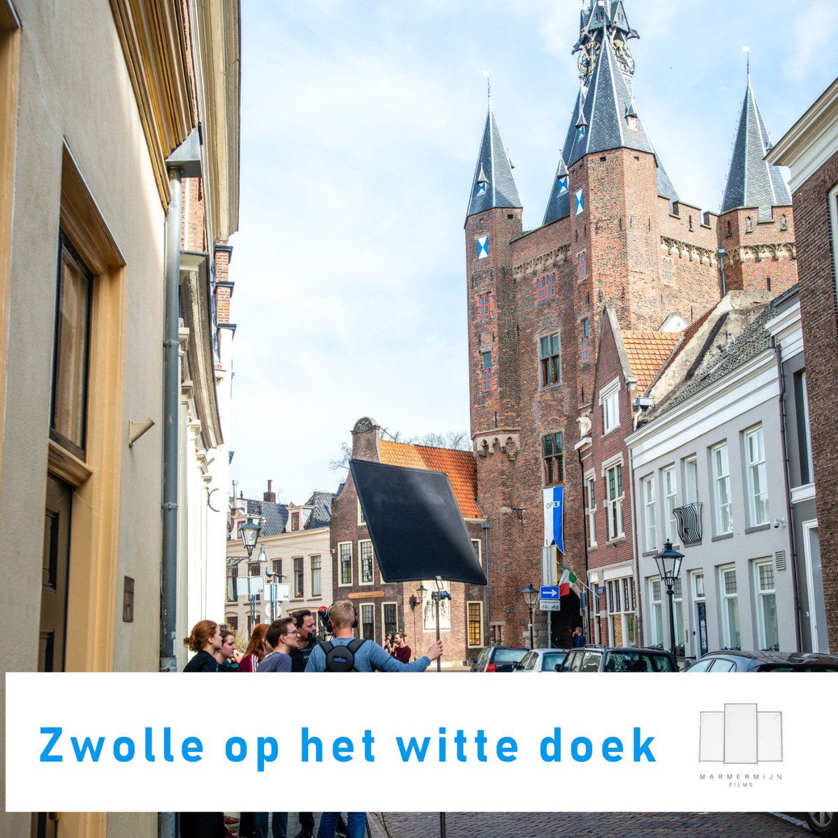 Welke Zwolse locatie vind jij perfect voor een film? 
Geef je suggesties in een reactie of mail naar marmermijn@gmail.com. 
#zwolle #film #marmermijnfilms #48hfp