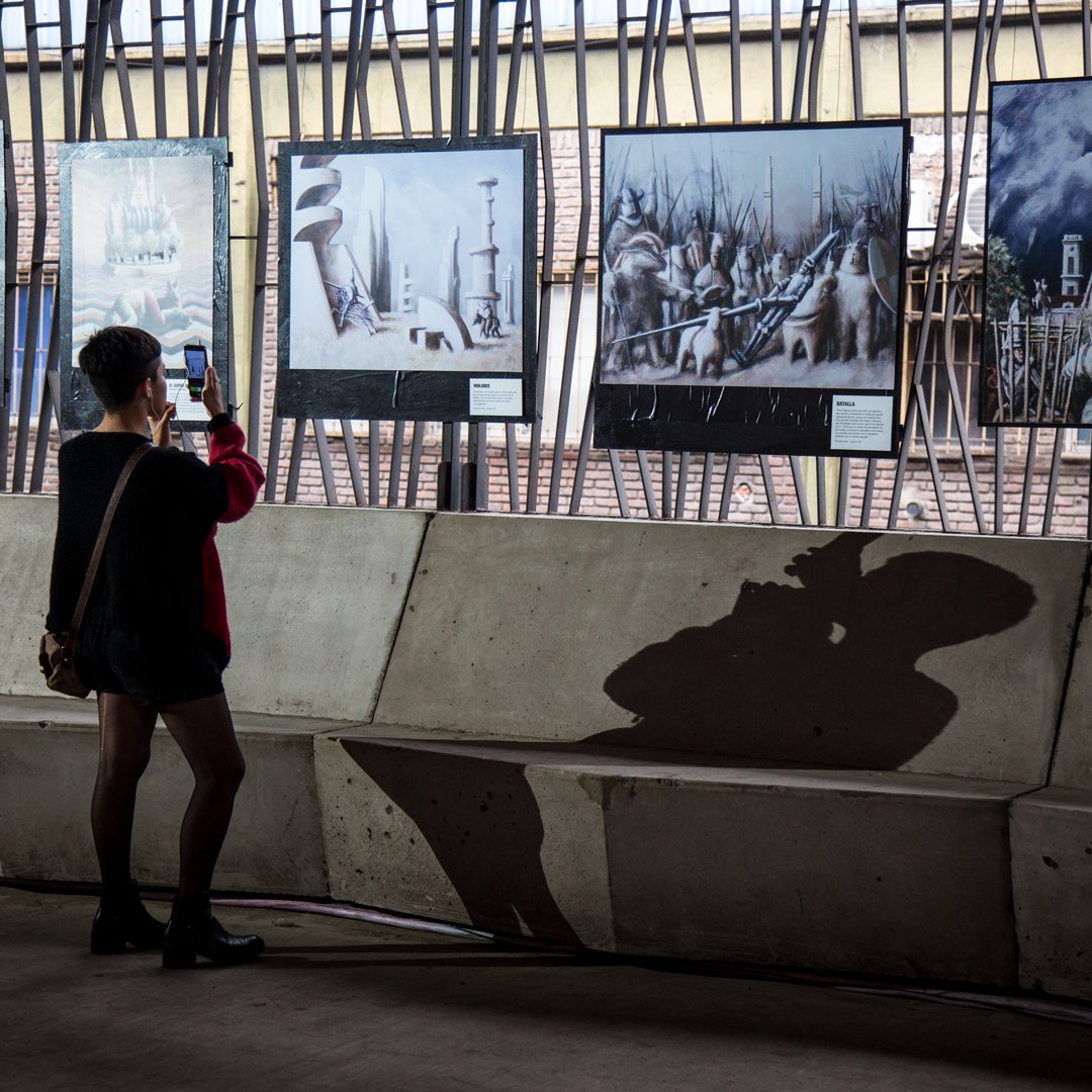 bitopiadigital's tweet photo. Desarrollamos la app para la expo de arte “El Quijote” en realidad aumentada, en Ciudad Emergente; la cual logra construir una experiencia lúdica que fomenta la exploración, curiosidad y sorpresa de quienes la visitan.
#realidadAumentada #arte #QuijoteRA #aplicaciones #BitopiaAR https://t.co/9FjSkfXbB0