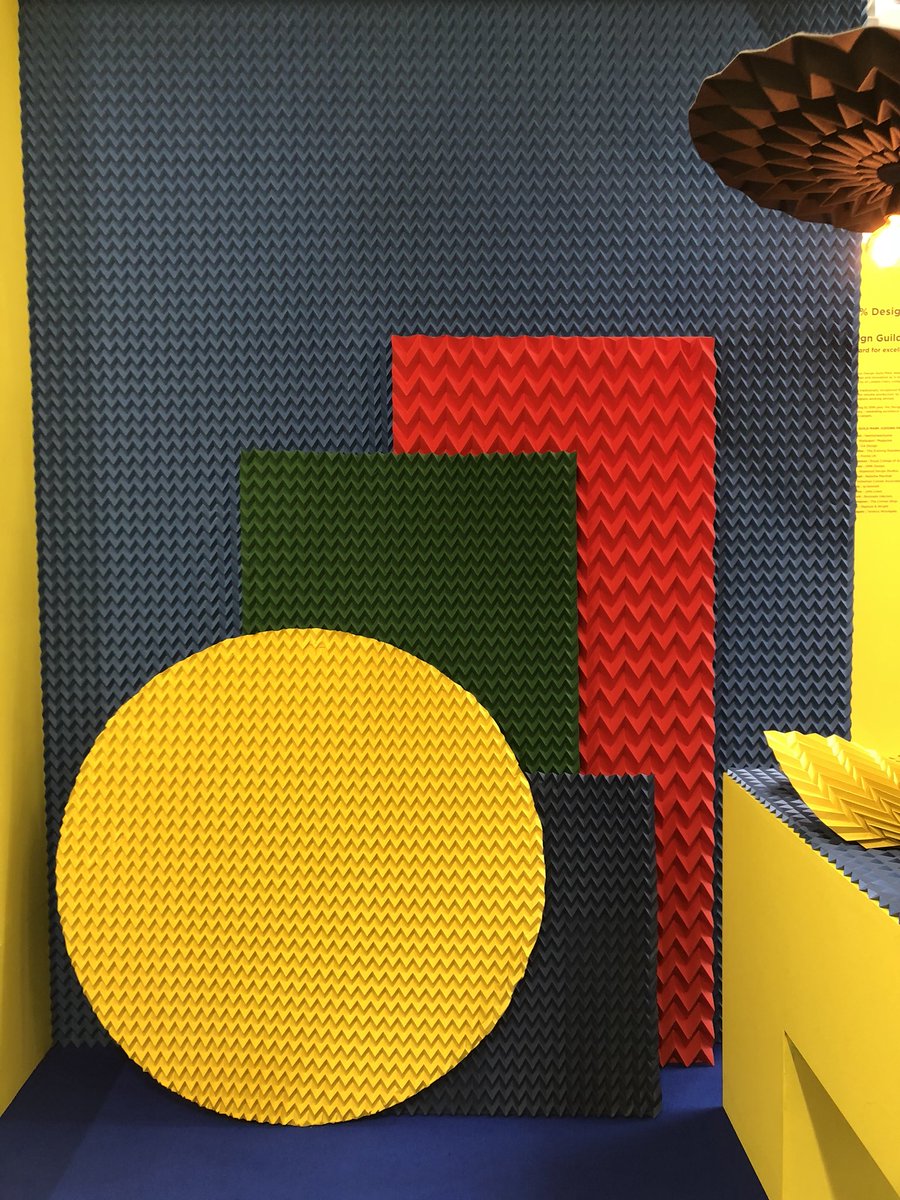 Loving this bold, engineered work from <a href="/Foldability/">Kyla McCallum</a>, “....London’s new queen of origami.” #100Design ^MM