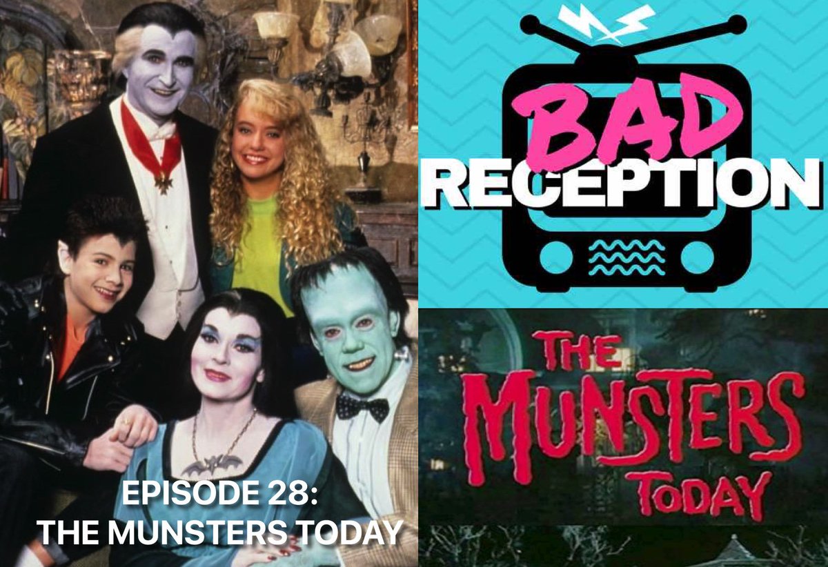 NEW EP!! Forget about those boring OLD Munsters, these funky fresh fiends are The Munsters TODAY! It's 60s kitsch meets 90s irony in this spooktacular reboot!

Listen: bit.ly/2MQbQJk 

Promo @HVHPodcast + Shoutout @WLImbalance 
#PodernFamily #UnderDogPods #WLIPodPeeps